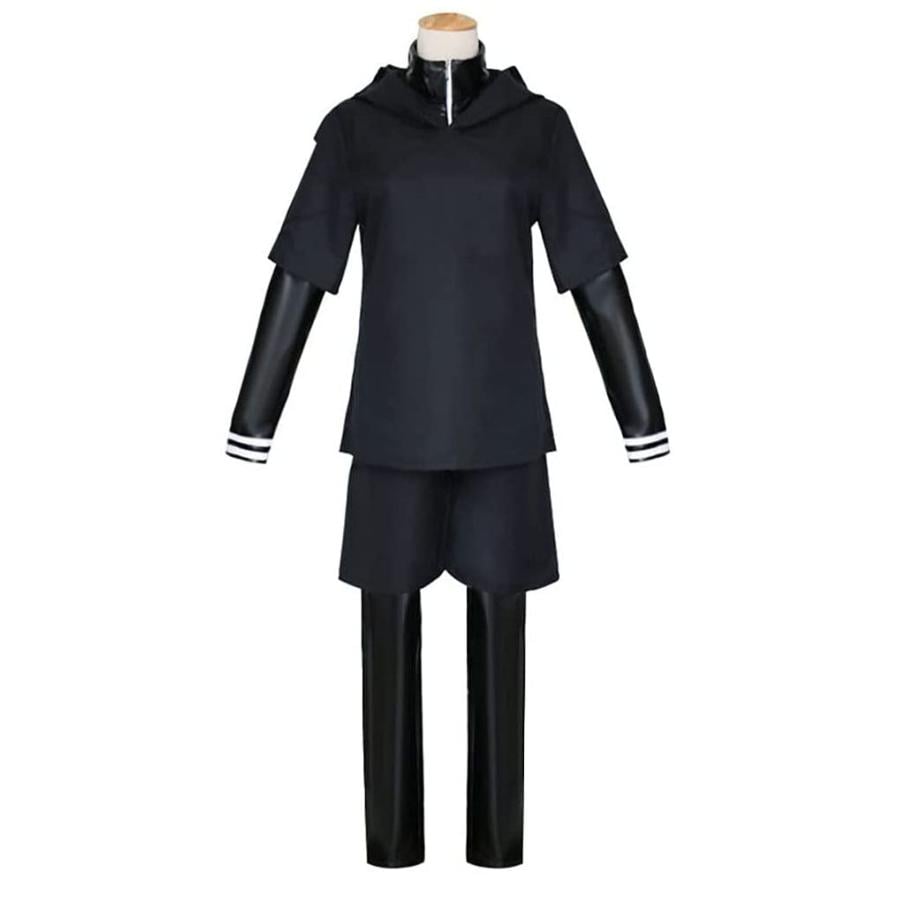 【人気SALE】SXXL サイズ 6点セット フルセット コスプレ衣装 コスチューム かねきけん 金木研 風 トーキョーグール 東京喰種 マスク付 ウィッグ
