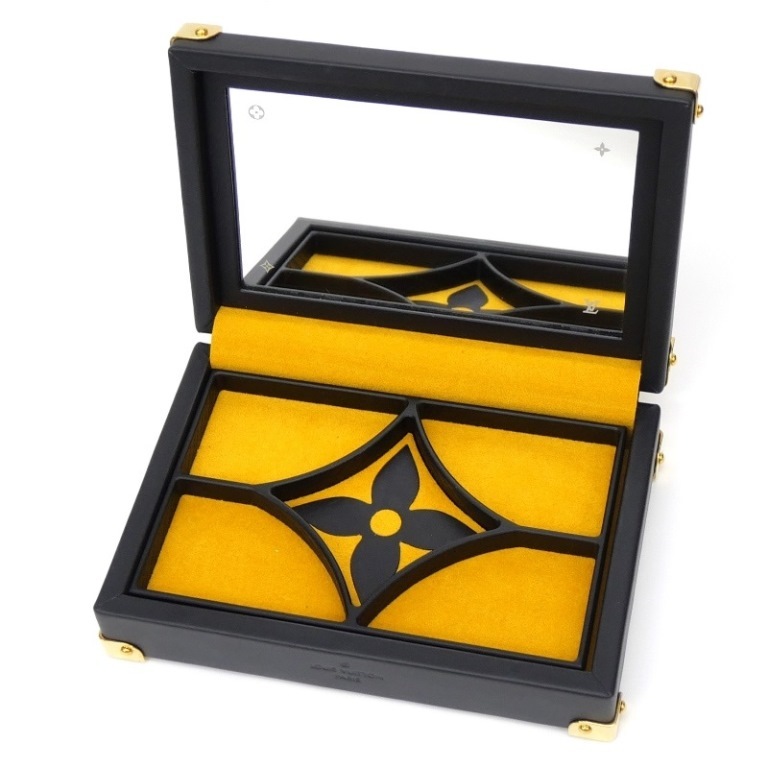 ルイ・ヴィトン LOUISVUITTON ジュエリーボックス トランク アクセサリーボックス GI0555 モノグラム 【中古】(65713)