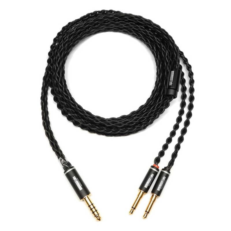 NOBUNAGA　リケーブル 霧降 豪 Kirifuri-Gou【4.4mm5極バランス/3.5mm2極モノラルミニ×2】　NLAKFIGOU