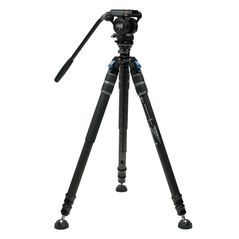 SIRUI　ラピッドシステム(SVS60)ワンステップビデオ三脚セット(ビデオ雲台：S3) ［3段 / ビデオ雲台］　SVS60＋S3-JP