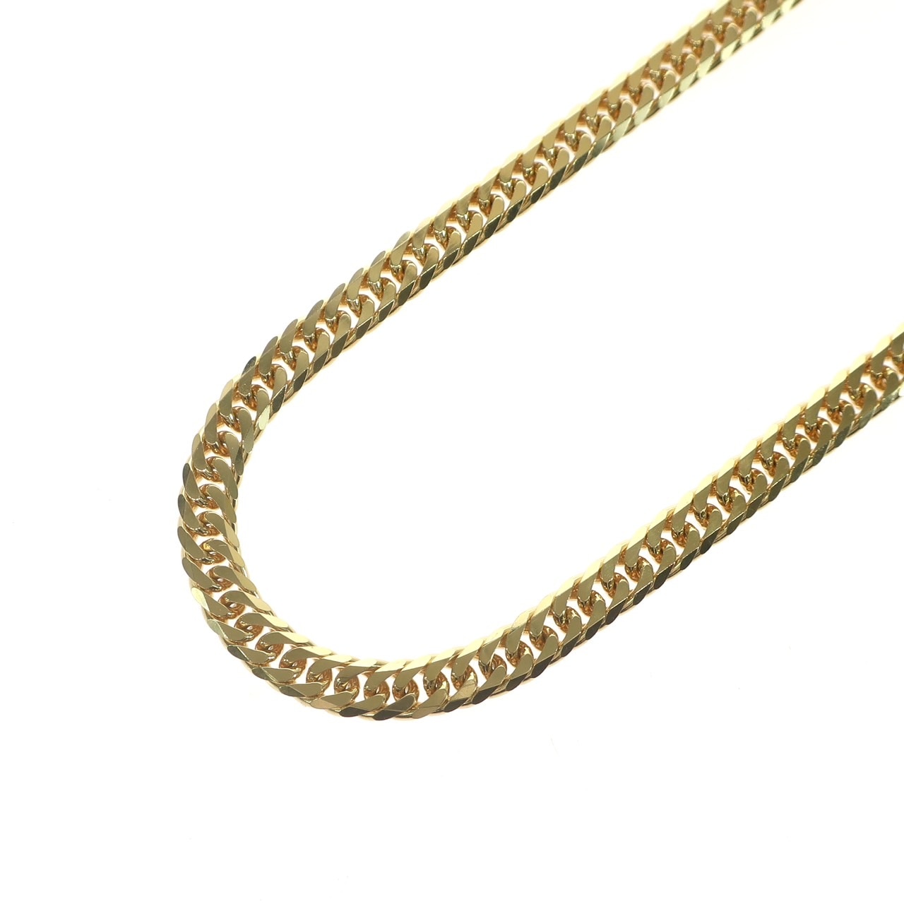 【新品】喜平ネックレス K18 18金 750 6面ダブル 44.2g 44cm 5.6mm キヘイ チェーン 金ネックレス 造幣局検定マーク 40g 50g 60g 50cm メンズ アクセサリー