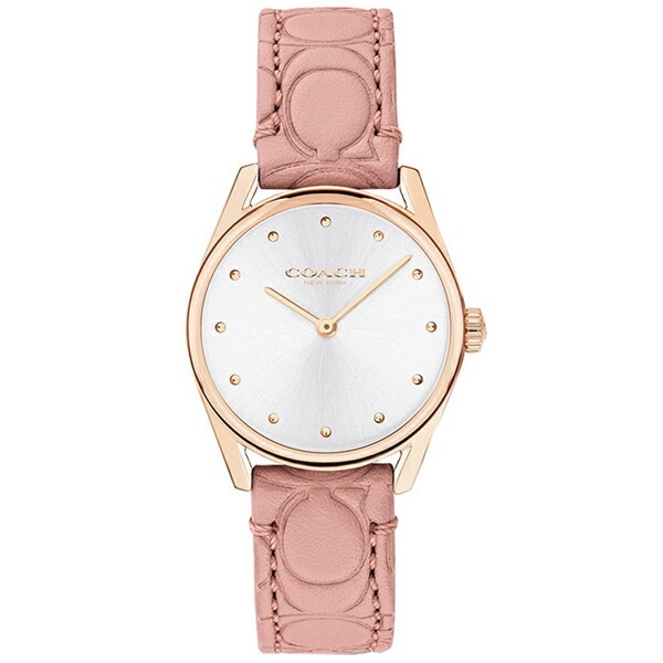 コーチ 時計 レディース 腕時計 手表 ローズゴールド ピンク レザー 革ベルト 14503210 誕生日プレゼント ポイント消化