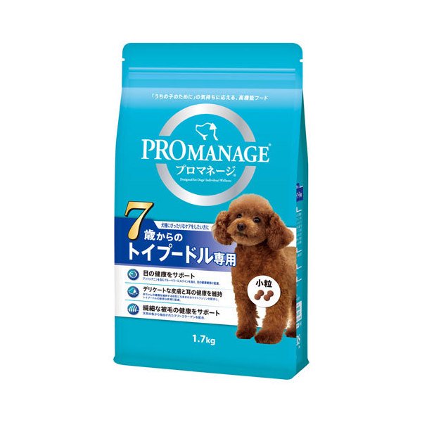 ドッグフード　７歳からのトイプードル専用　１．７ｋｇX６　ＣＲＣ45―05―40―60―00