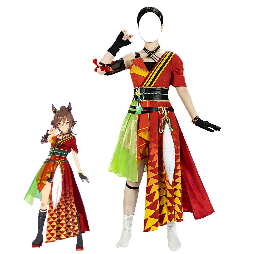 ウマ娘 コスプレ　［絢爛花道歌舞く君］ミスターシービー　コスプレ衣装 11,100円