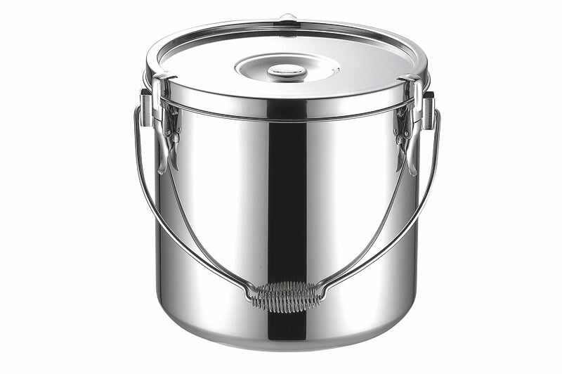 本間製作所 仔犬印 IH対応 19-0超厚底給食缶 18cm