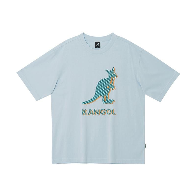 レトロポップ半袖Tシャツ2773ライトブルー（KRECST27730）