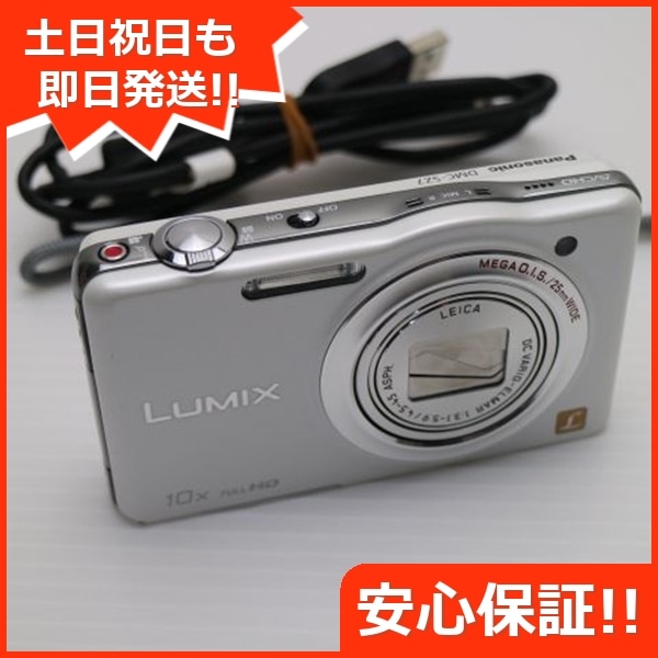 超美品 DMC-SZ7 ホワイト デジカメ Panasonic 68コンパクトデジタルカメラ