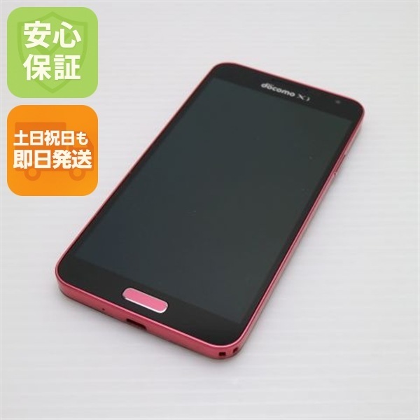 超美品 SC-02F GALAXY J コーラルピンク スマホ 177