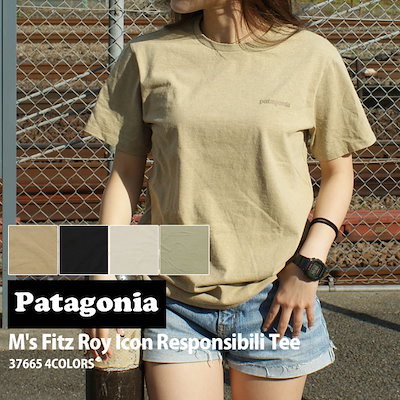 パタゴニア Patagonia Ms Fitz Roy Icon Responsibili Tee フィッ...のサムネイル