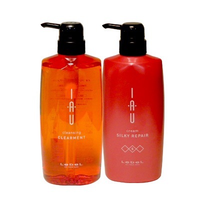 ルベル IAU イオ クレンジング クリアメント（シャンプー）600ml＆イオ クリーム シルキーリペア トリートメント600ml