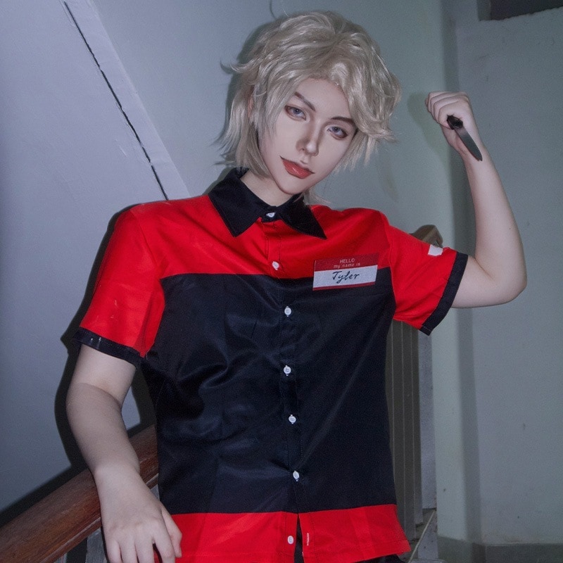 コスプレ マニーバーガー店員ブライアンタイラースタッフ制服ブライアンタイラー一衣装