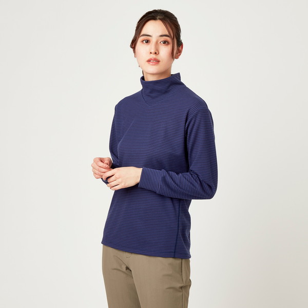 MIZUNO ミズノ ブレスサーモライトインナーハイネックシャツ アウトドア トラベル＆ウォーキング アパレル B2MA270214 レディース