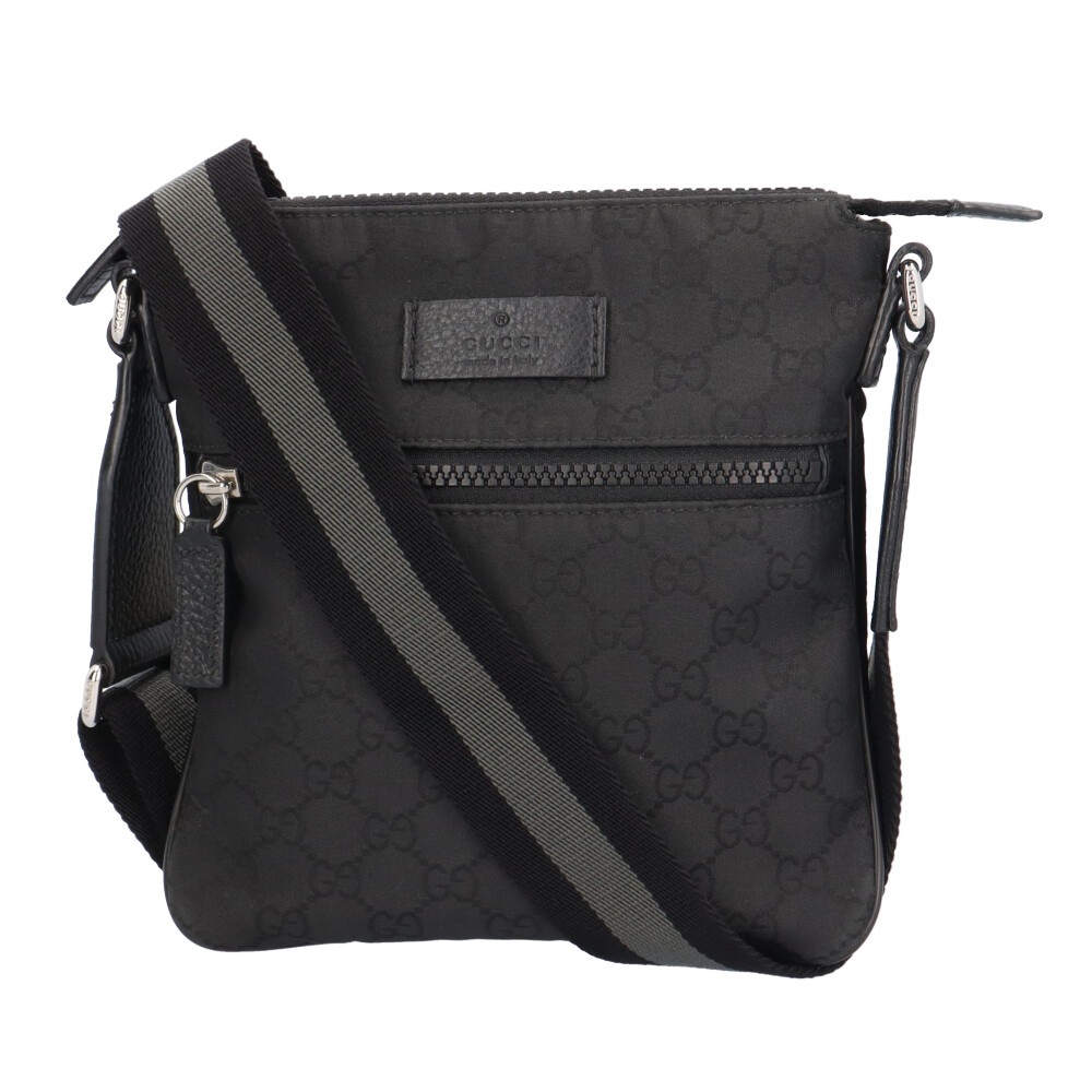 グッチ アウトレット品 ショルダーバッグ 449183 ブラック GUCCI 中古