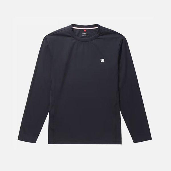 [] ソフトフレックス長袖Tシャツ W243001TTL91BLK