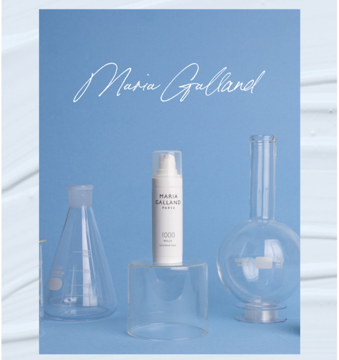 【フランスプレミアム化粧品】マリア ガラン ミラ クレーム ユ 1000(アイクリーム) 30ml+ マスクパックをプレゼント