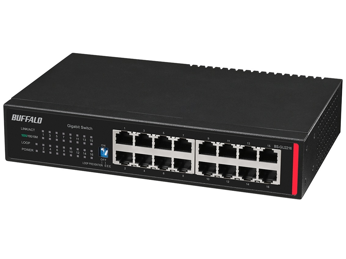 BS-GU2216 [ブラック] スイッチングハブ 15,150円