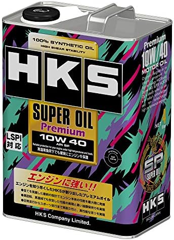 HKS SUPER OIL Premium スーパーオイルプレミアム 10W-40 API SP 4L 52001-AK142