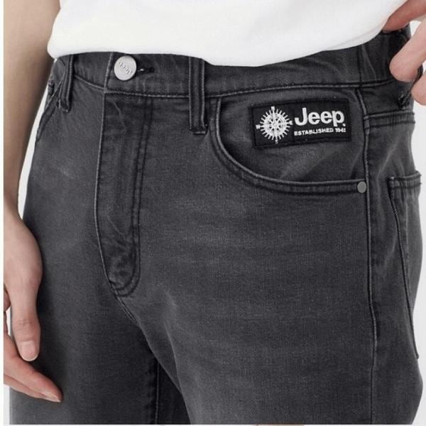 JEEP ストレート ブラック デニム パンツ ブラックジーンズ 청바지_12_A JN1DPM101_122