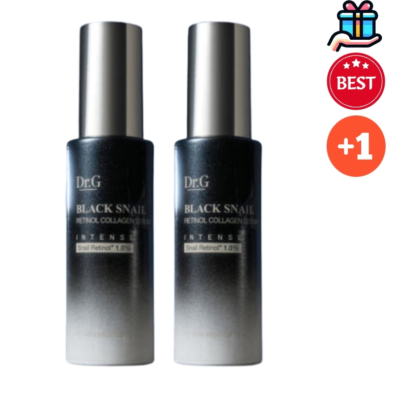 [レチノール大容量1+1企画セット]ブラックスネイル レチノール コラーゲン セラム インテンス (30ml+30ml) 小顔 リフトアップレチノール溶液 ほうれい線 しわ たるみ しわ たるみ カタ