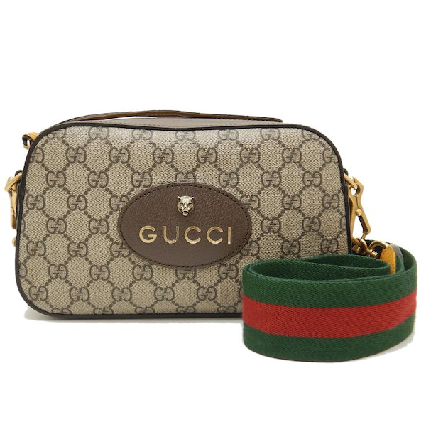 Gucci ショルダーバッグ GUCCI(グッチ) GG柄 エンボス レザー ショルダーバッグ 201446