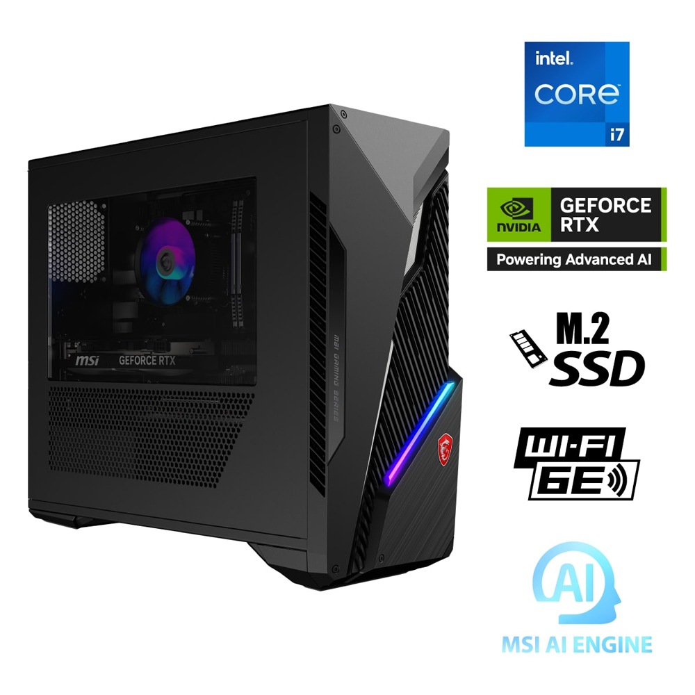 MSIエムエスアイ ゲーミングデスクトップパソコン MAG Infinite S3（Core i7/メモリ 32GB/ SSD 1TB/ GeForce RTX 5060 Ti 16GB） INF