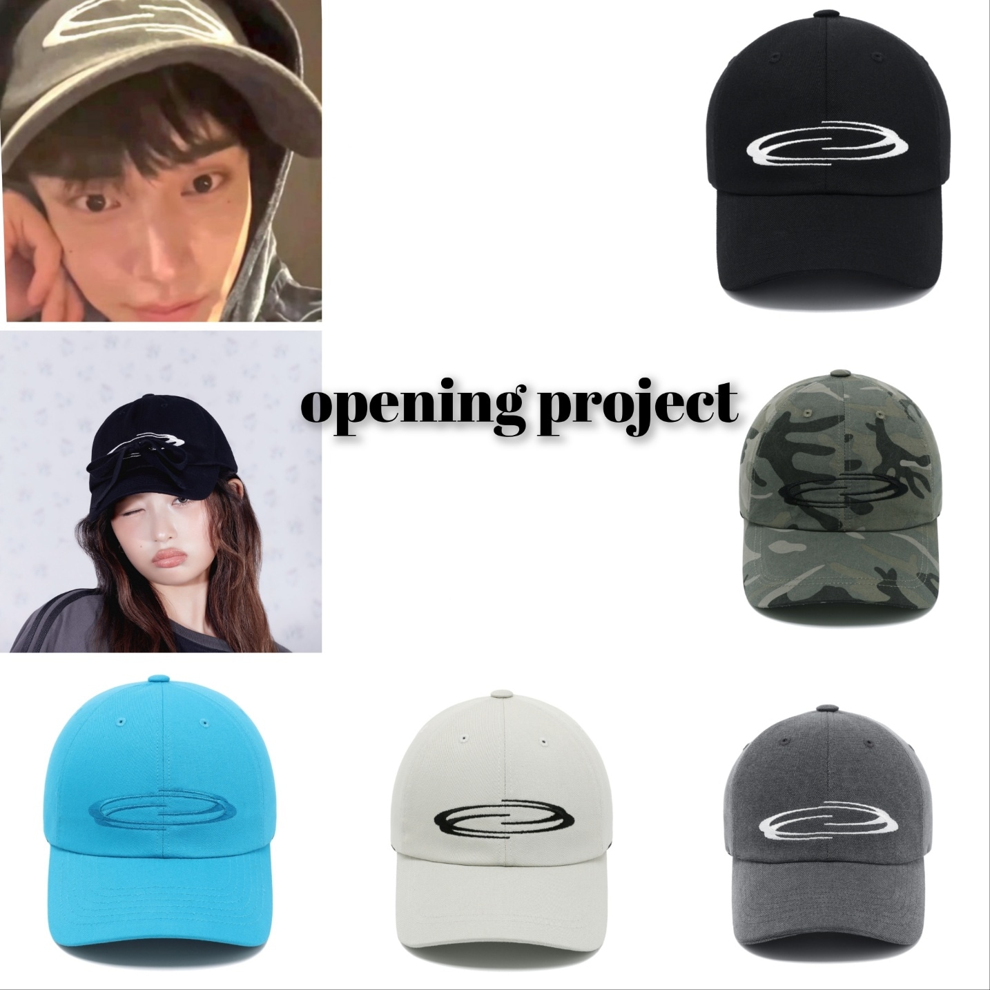 IVE レイ 着用 ZEROBASEONE ジウン 着用 Og Logo Cap 5色