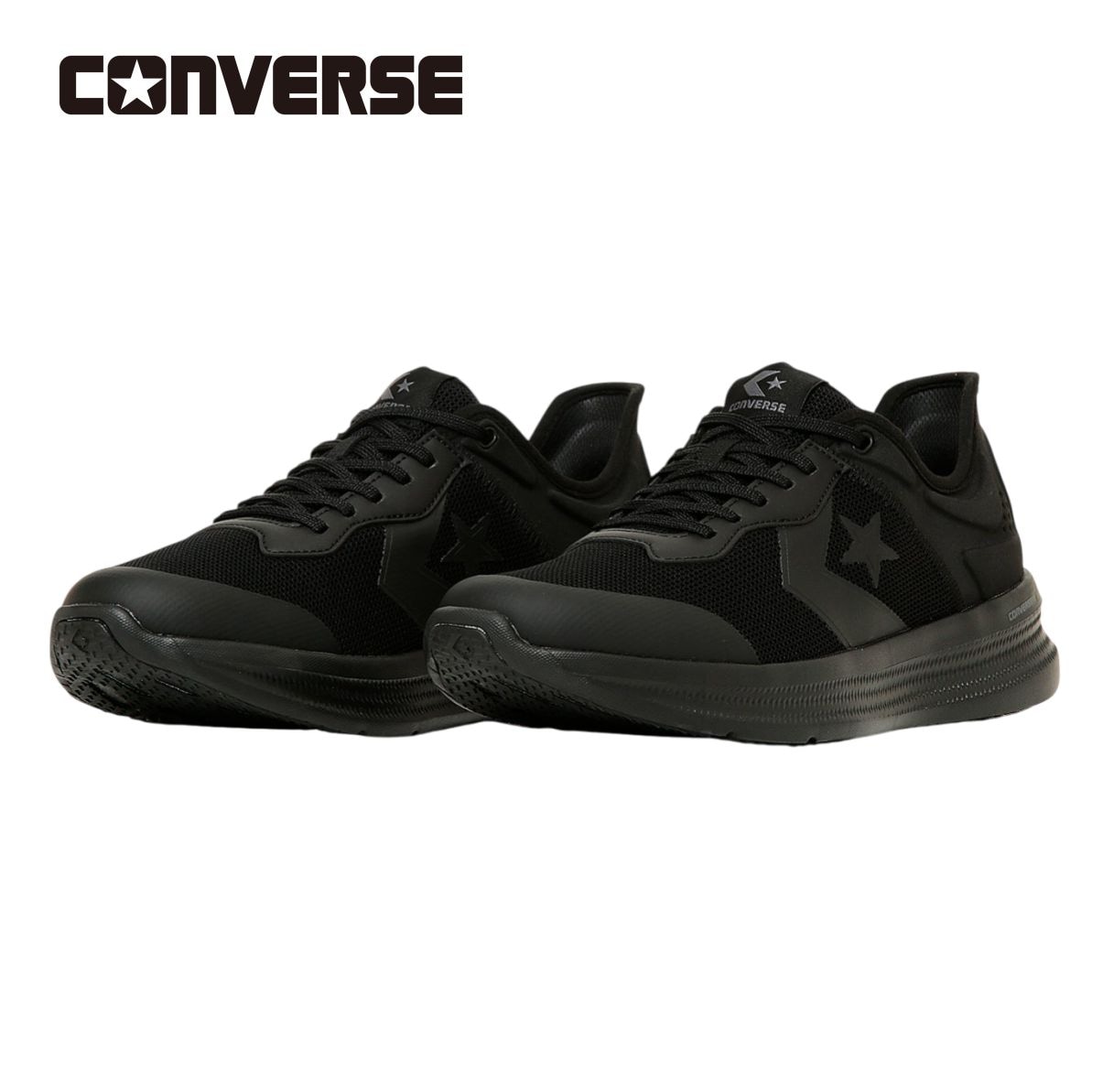 CONVERSE コンバース DAYSTAR SLIT SLIDE デイスター スリットスライド ブラックモノクローム レディース スニーカー ランニング 紐 靴