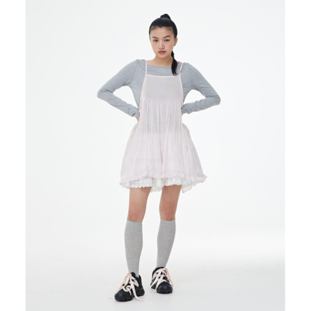 fogdawn 2way Sheer Glitter Dress pink DA24FDR001PN 9,728円