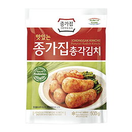 【当店おすすめ】【冷蔵】『宗家』チョンガクキムチ|大根キムチ(500g) チョンガ 韓国キムチ 韓国おかず