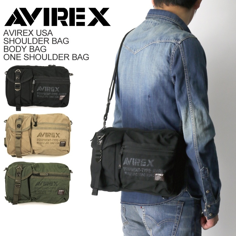 AVIREX(アビレックス) アヴィレックス イーグルシリーズ ショルダーバッグ ボディバッグ ワンショルダーバッグ メンズ 8,690円