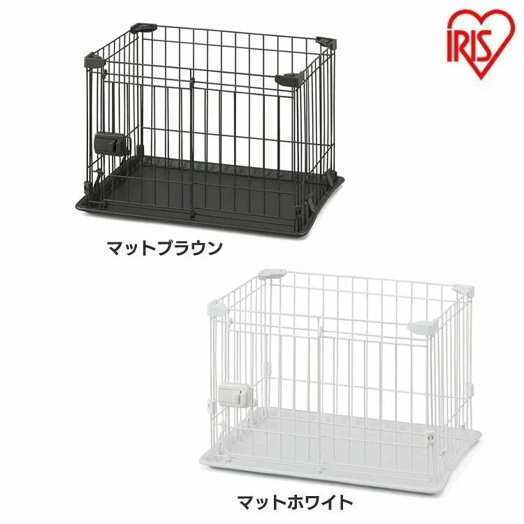 システムサークルトレー付き STS-400T マットブラウン マットホワイト サークル ケージ カゴ メガ割