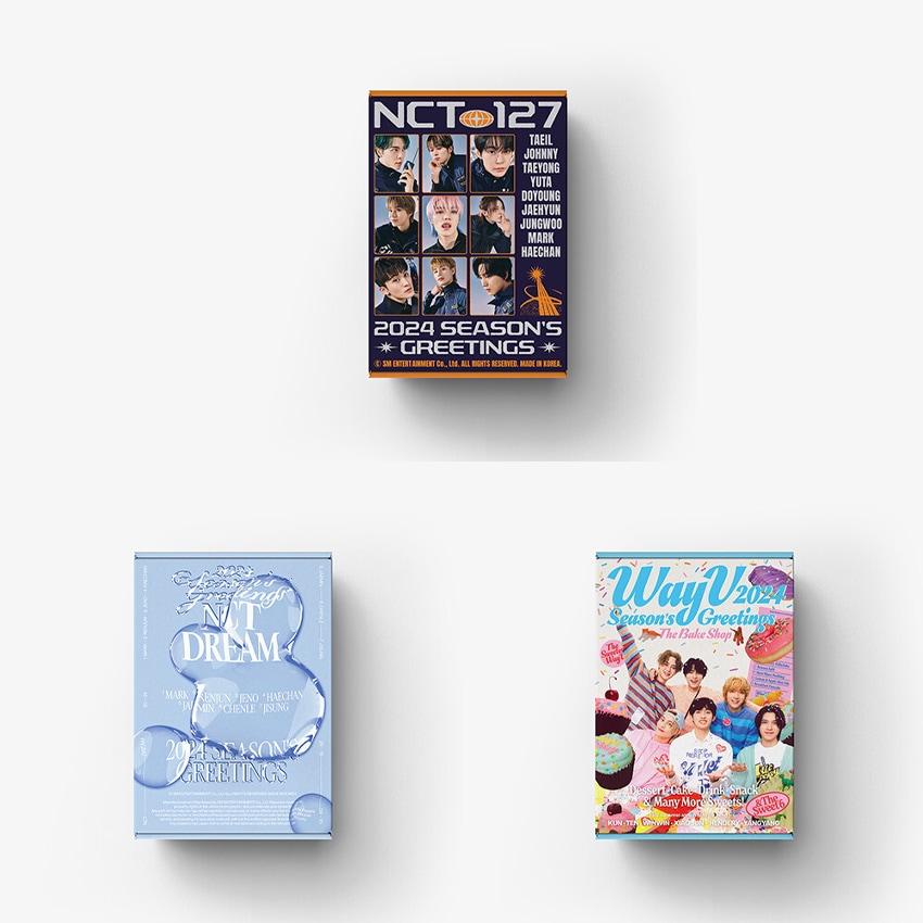 [オンラインショップ特典つき](NCT 127 / NCT DREAM / WayV) 2024 SEASONS GREETINGS シーグリ / カレンダー / シーズングリーティング