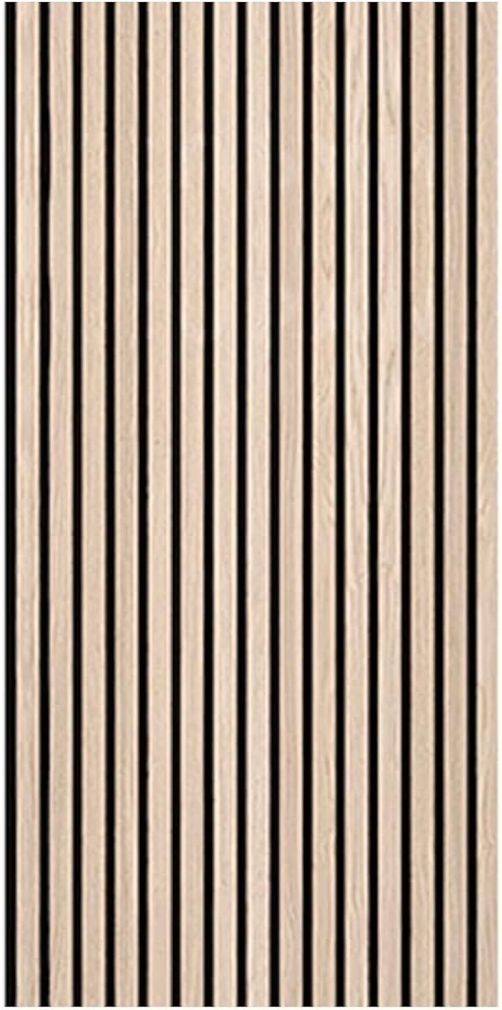 吸音パネル ウッドパネル 吸音材 防音パネル 木製 吸音ボード 遮音シート 吸音シート 防音ボード 騒音対策 木目調 おしゃれ 楽器演奏 装飾性 (オーク, 600x1200x21mm)