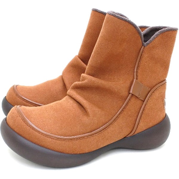 RegettaCanoe リゲッタカヌー サイドジップ付きスエード調ショートブーツ CJFS-002C カジュアル シューズ CJFS002C-CAM