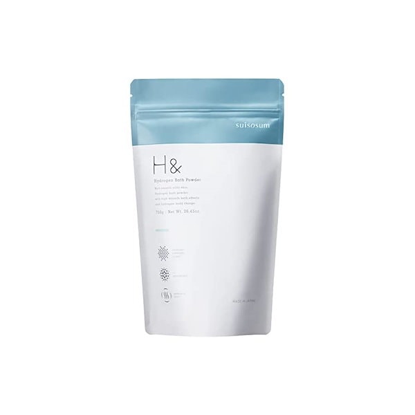 H& アッシュアンド 高濃度水素 入浴剤 炭酸 無香料 750g*3