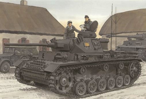 ドラゴンモデル 1/35 WW.II ドイツ軍 III号指揮戦車 K型 マジックトラック/アルミ砲身/金属製発煙弾発射機＆発煙弾付属 豪華仕様【DR6853SP】 プラモデル DR6853SP 3ゴウ