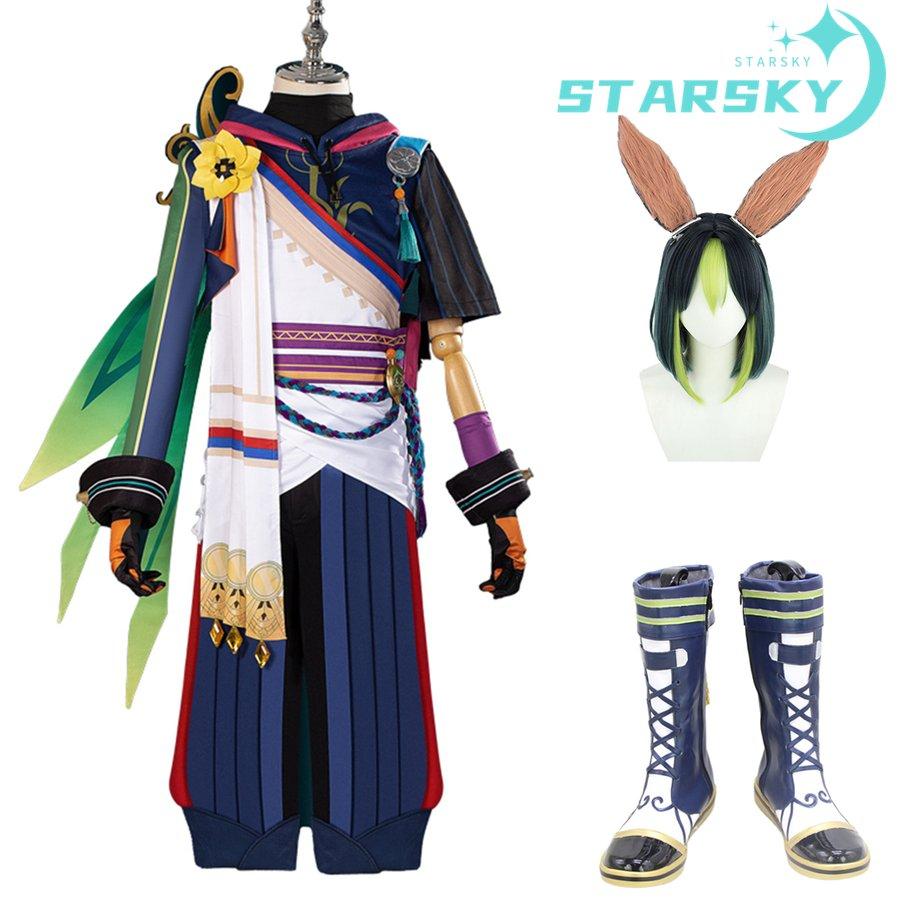 原神project　げんしん　ティナリ 風　コスプレ衣装　コスプレ服　ウィッグと靴追加可能　コスチューム　ハロウィン イベント