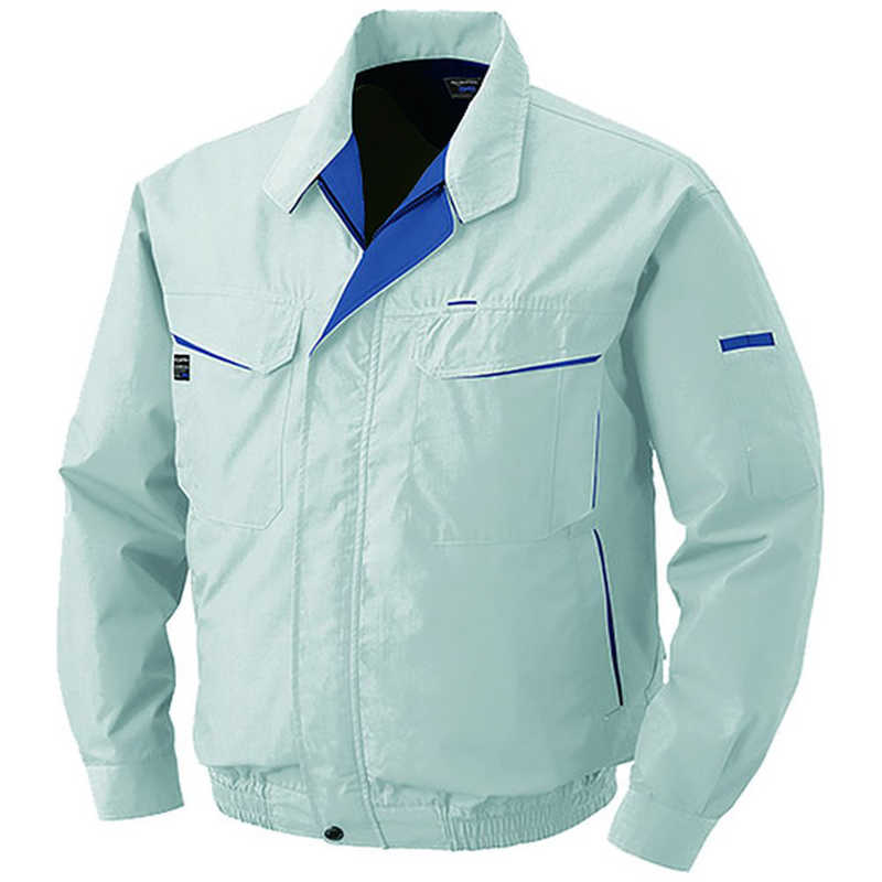 空調服　綿・ポリ混紡ワークウェアのみ シルバー L　KU90470C06S3