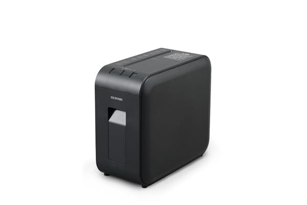 アイリスオーヤマ パーソナルシュレッダー ホワイト/ブラック P6HS75C