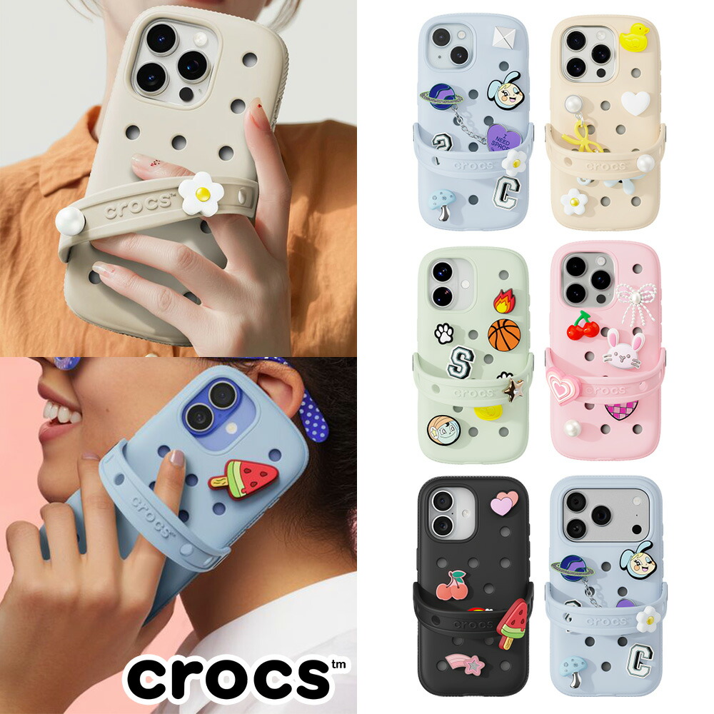 送料無料 韓国正規品 CROCS X SLBS CROCS CASE FOR IPHONE アイフォンケース 人気 スマホケース スマホアクセサリー 韓国ファッション 韓国ブランド 関税込