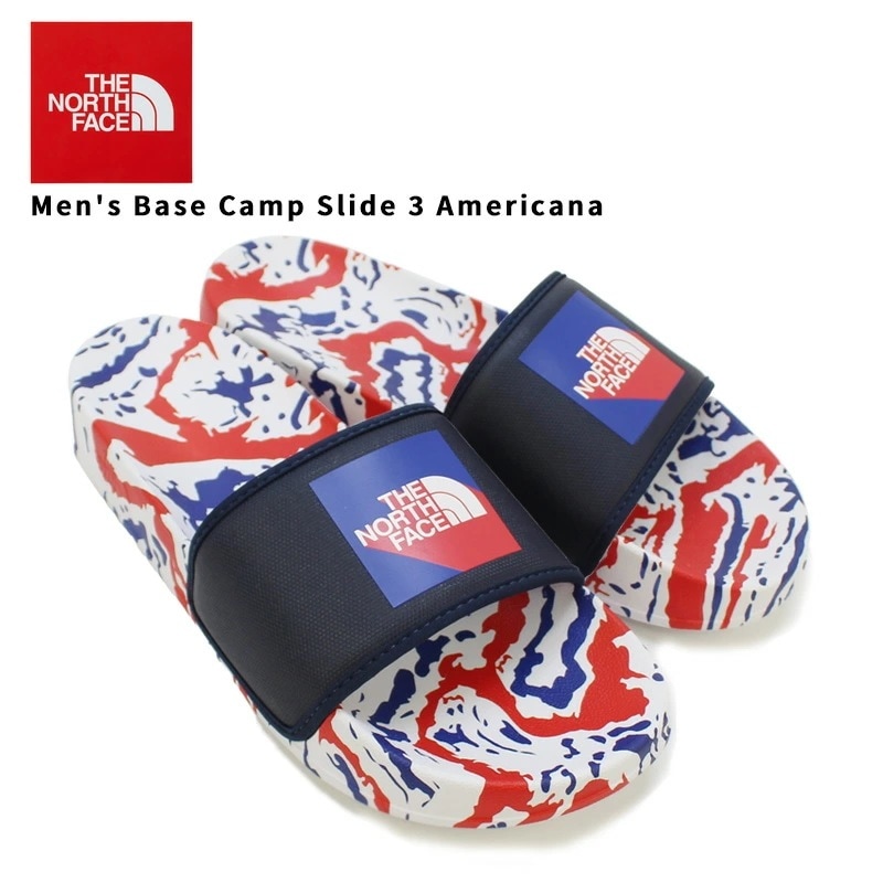 ザ・ノース フェイス サンダル THE NORTH FACE Men s Base Camp Slide 3 Americana ベース キャンプ スライド 3 nf0a5lvu