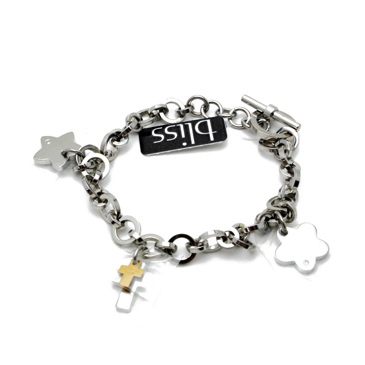 ブリス bliss ブレスレット ステンレス/ダイヤモンド 0.01ct2 K12064