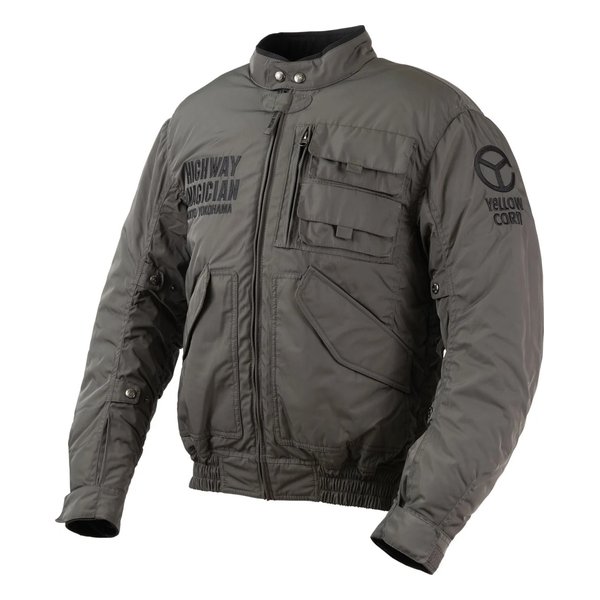 バイク用 秋冬 YB4300 ウインタージャケット ガンメタル/Mサイズ YB-4300/GUNMETAL/M
