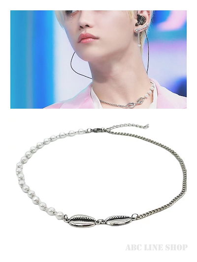 straykids ネックレス フィリックス着用モチーフ パー...のサムネイル