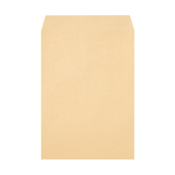TANOSEE クラフト封筒 テープ付 85g 角2 枠なし 100枚入 [x10セット]