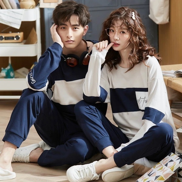 【即納】ペアパジャマ セット ギフト 結婚祝い プレゼント 韓国風 ペアで揃えられる もこもこ ルームウェア 上下セット ペアルック 部屋着 カップル 恋人