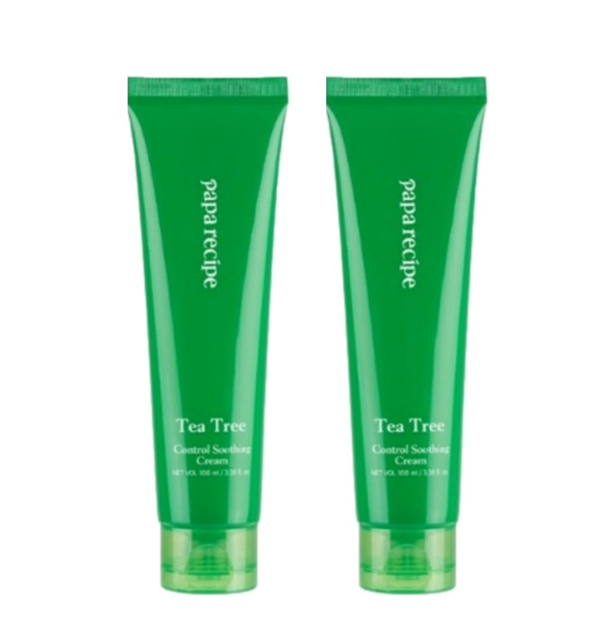 1+1 ティーツリー コントロール スージング クリーム 100ml + 100ml