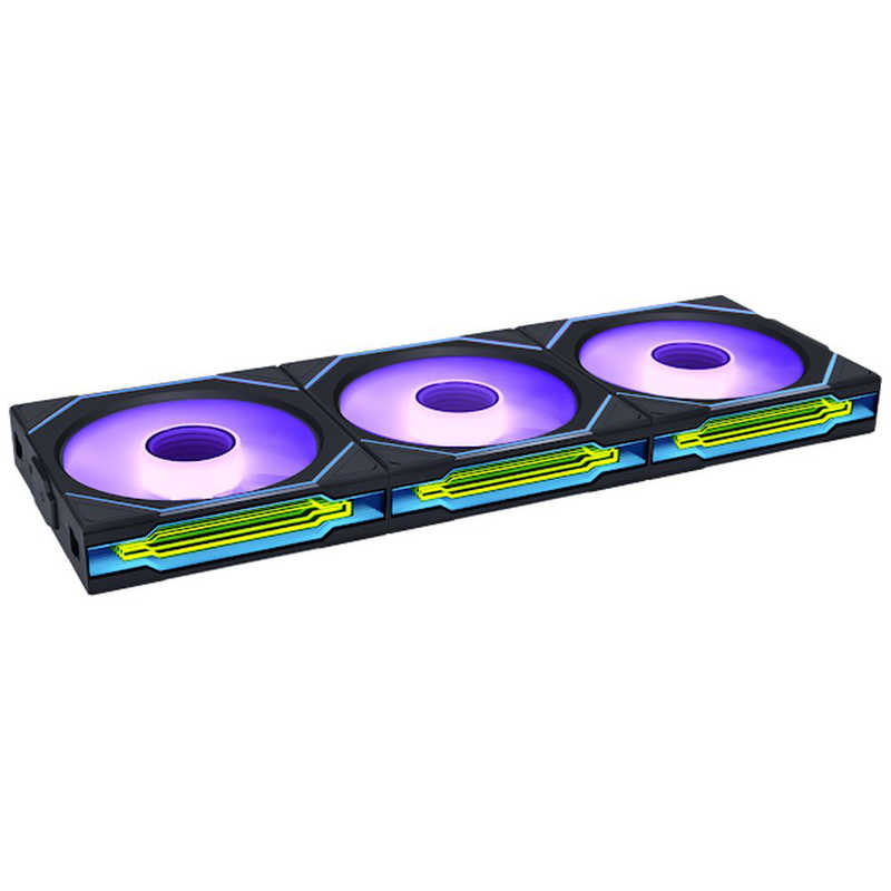 LIANLI　UNI FAN RS-SL-INF ワイヤレス BK トリプルパック　UF-RS-SLIN120-WLS-3B