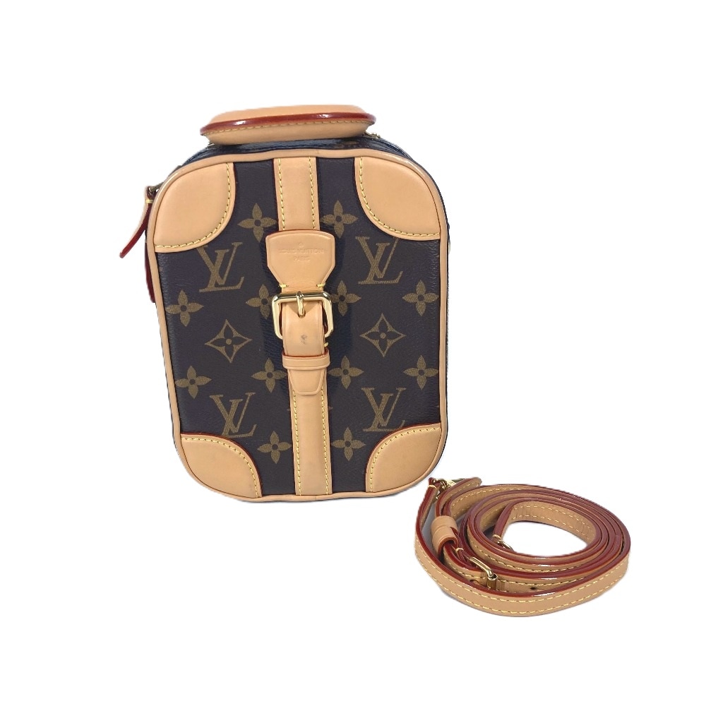 ショルダーバッグ M68623 ヴァリゼット・ヴェルティカル モノグラム 斜め掛け カバン ポシェット ハンドバッグ 2WAYバッグ モノグラムキャンバス ブラウン 132,000円