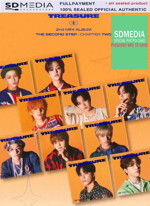 treasure - [10 species set] the second step chapter two (digipack) + free gift